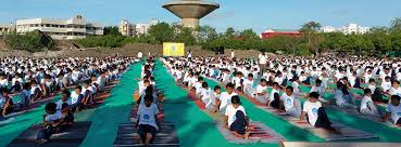 Yoga Day Photo Shree Manibhai Virani And Smt. Navalben Virani Science College, Rajkot in Rajkot