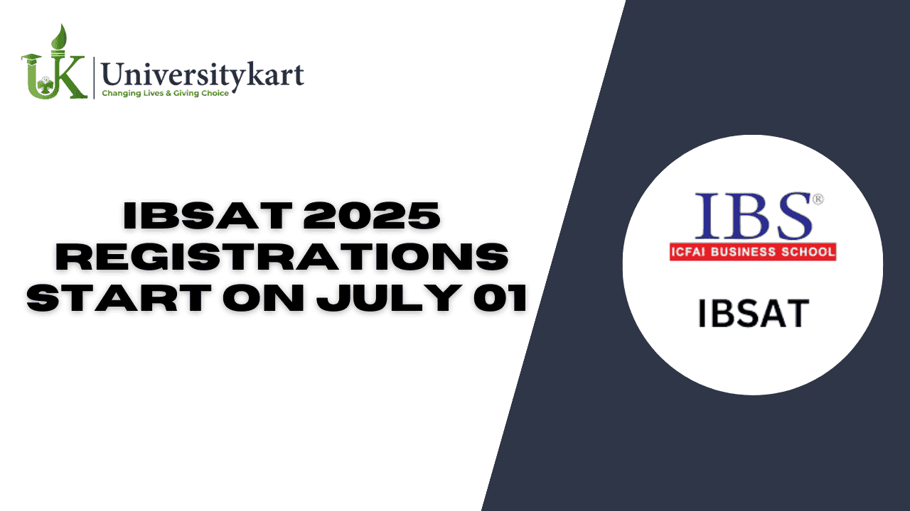IBSAT 2025 Registrations Start on July 01