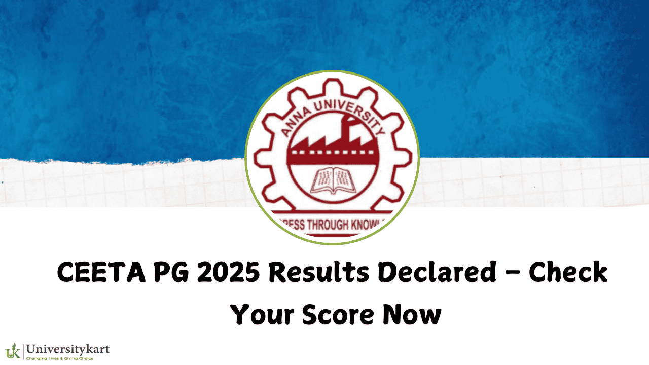 CEETA PG 2025 Results Declared