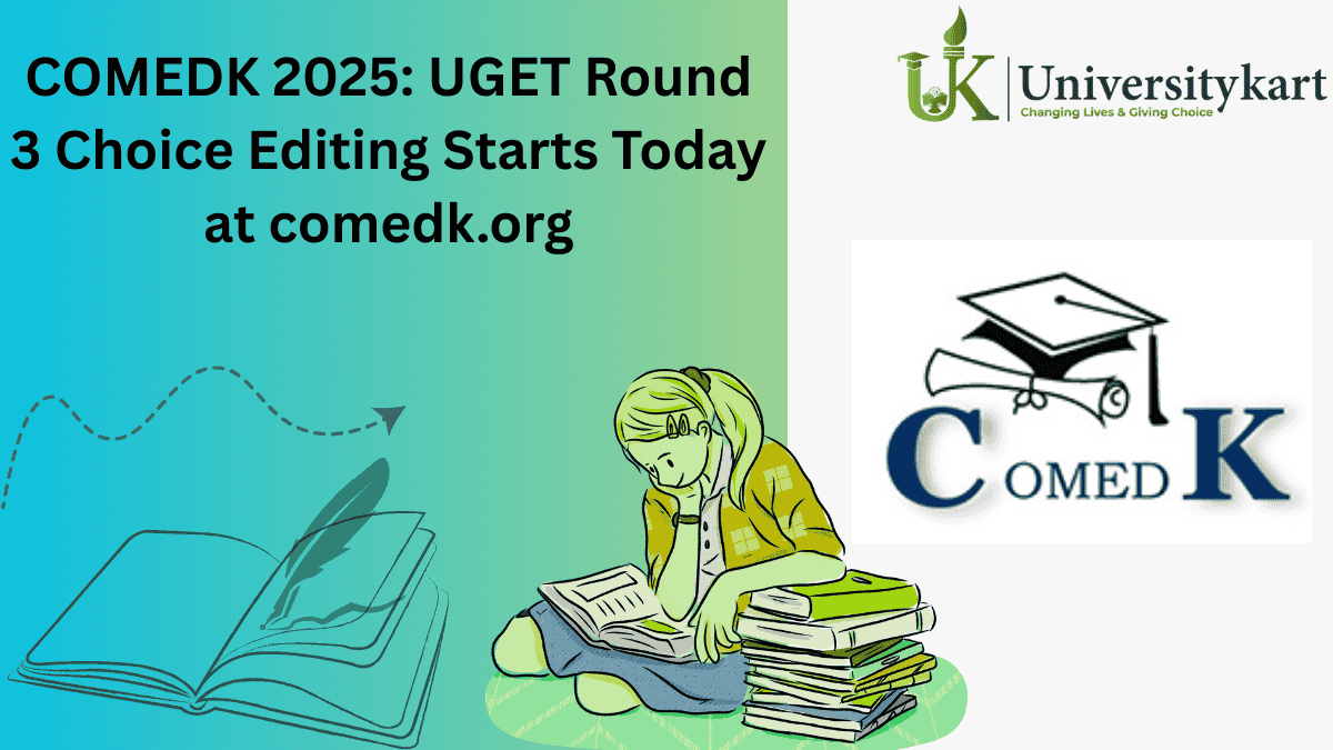 COMEDK 2025 Round 3 Choice Filling Live