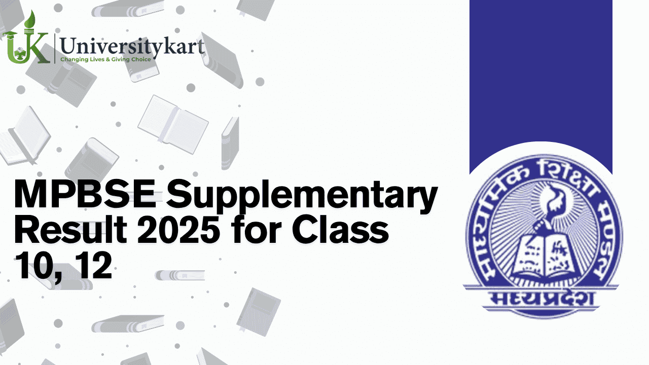 MPBSE Supplementary Result 2025 for Class 10, 12