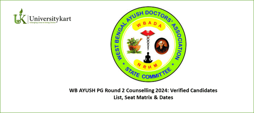 WB AYUSH PG Round 2 Counseling 2024