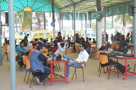 Canteen of Garden City University, Bengaluru in 	Bangalore Urban