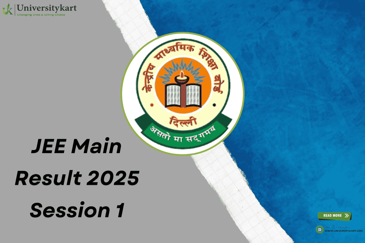 JEE Main Result 2025 Session 1
