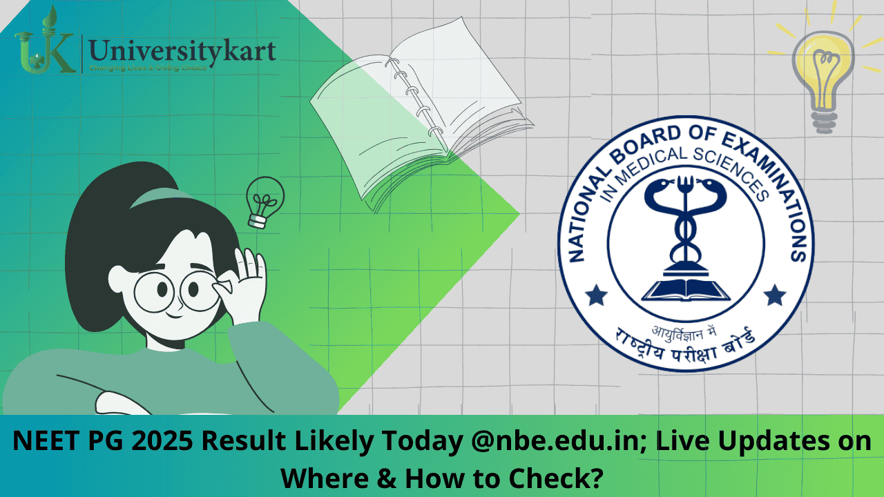 NEET PG 2025 Result Likely Today