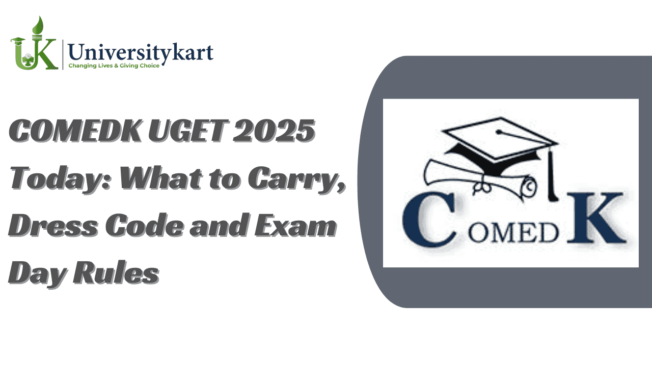 COMEDK UGET 2025 Today