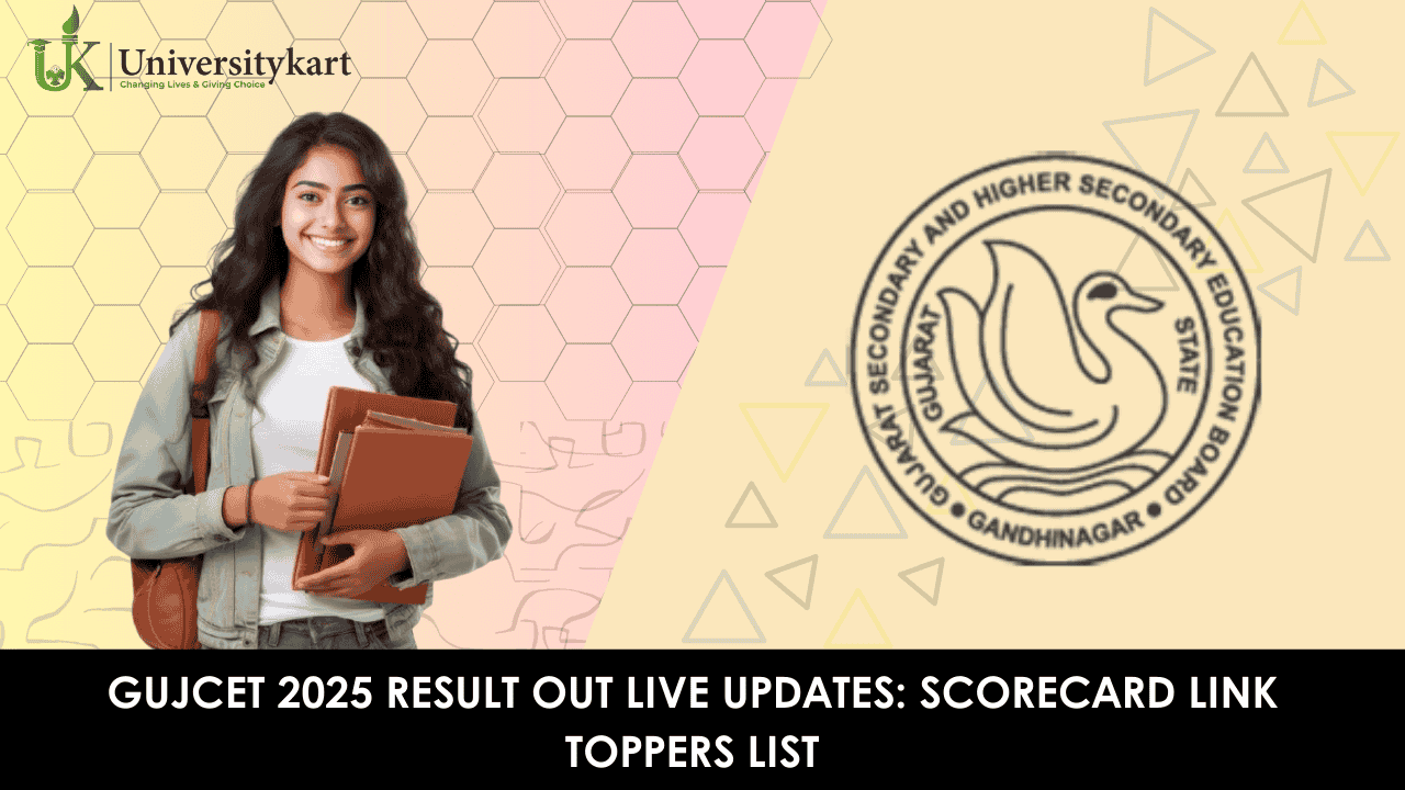 GUJCET 2025 Result OUT