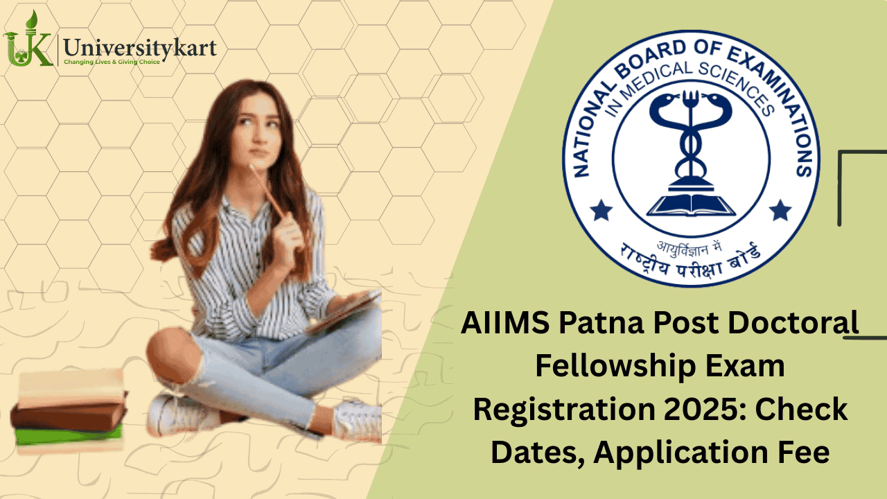 AIIMS Patna Post Doctoral Fellowship Exam Registration 2025