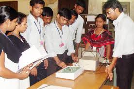 Practical Class at Government Degree College, Rampachodavaram in Anantapur