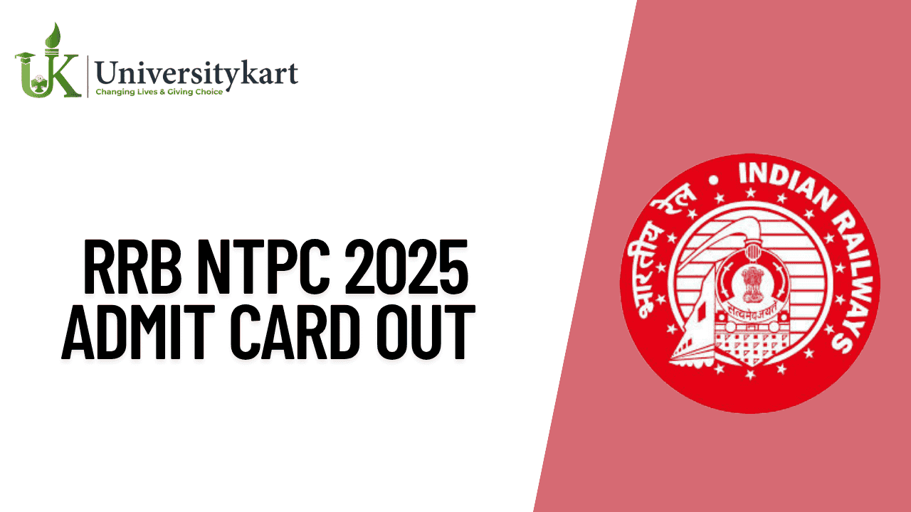 RRB NTPC 2025 Admit Card OUT