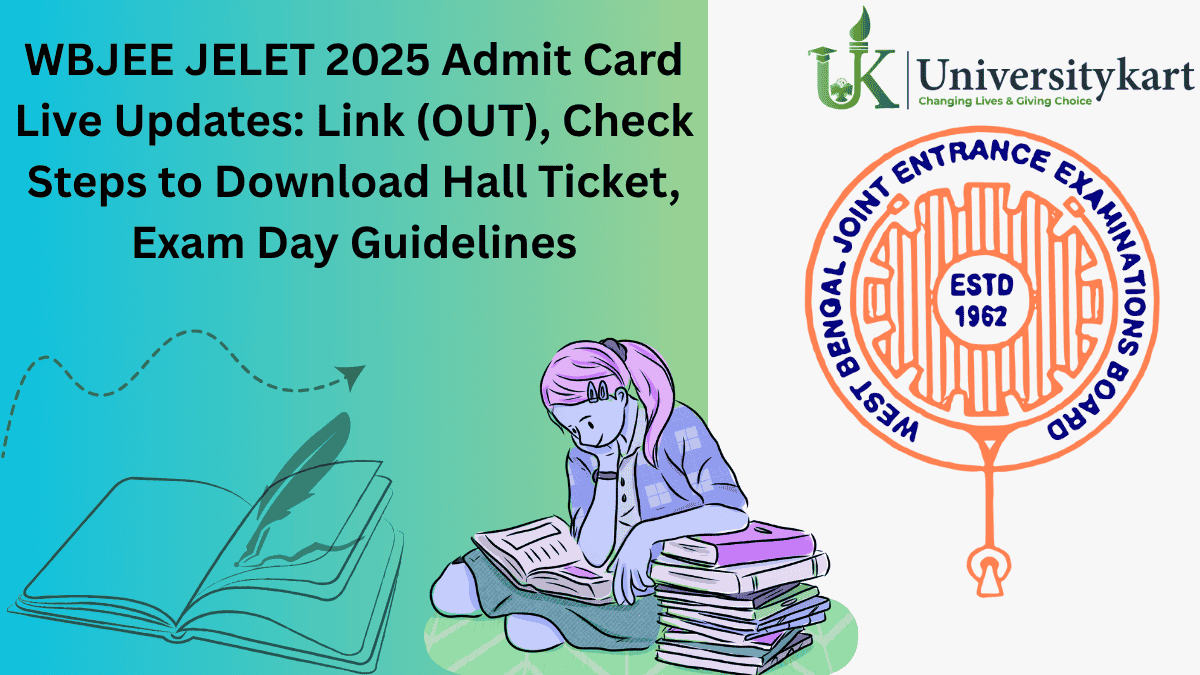 WBJEE JELET 2025 Admit Card LIVE