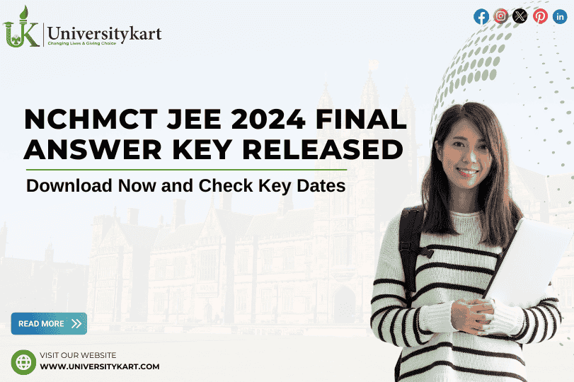 NCHMCT JEE 2024 Final Answer Key 