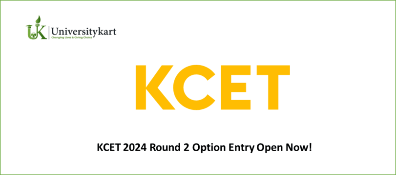 KCET 2024 Round 2 Option Entry 