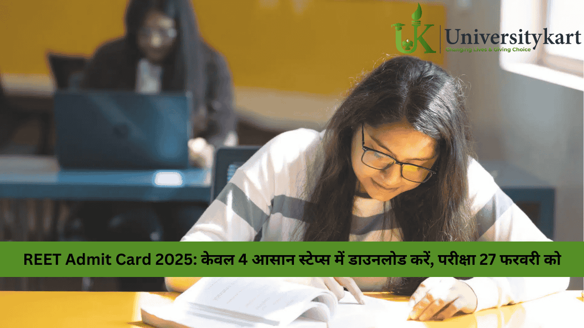 REET Admit Card 2025 Out