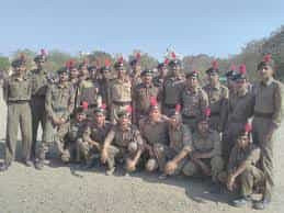 NCC Student H. & H.B. Kotak Institute of Science (HHB-KIS), Rajkot in Rajkot