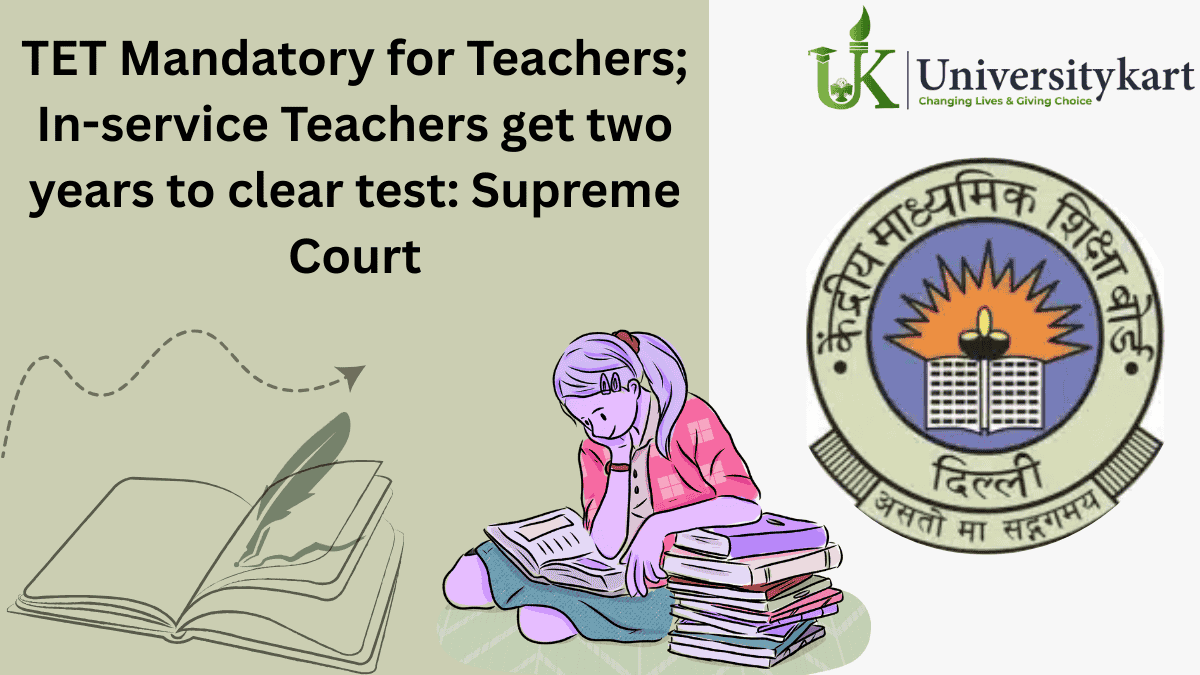 TET Now Compulsory for Teachers