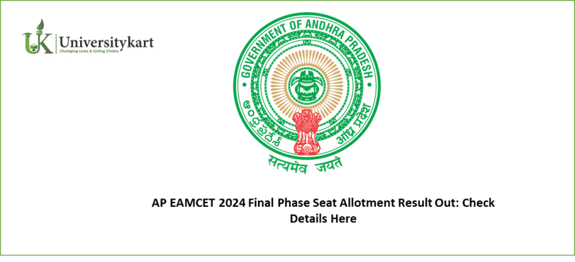 AP EAMCET 2024 Final Phase Seat Allotment Result Out