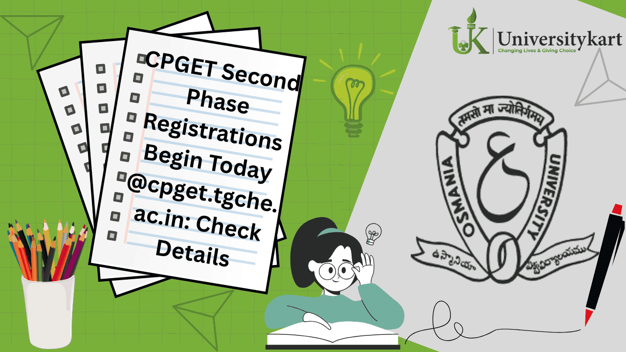 CPGET Second Phase Registrations Begin Today