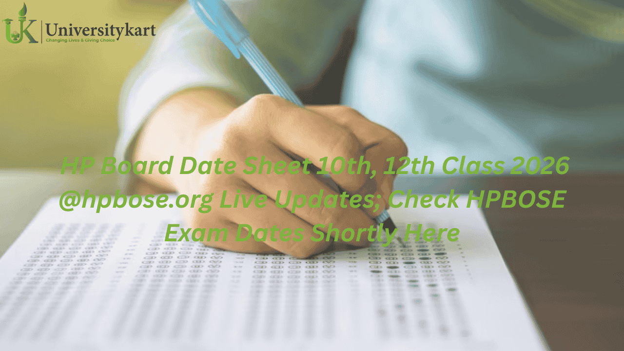 HP Board Date Sheet 10th, 12th 