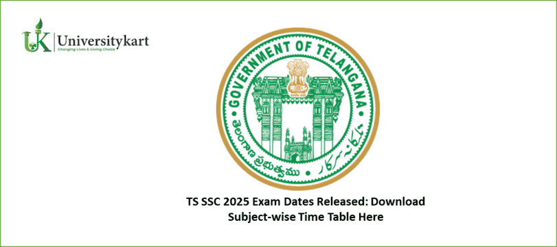 TS SSC 2025 Exam Dates Released