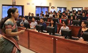 Class Room of P E S College of Engineering in Mandya