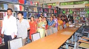 Library of VTJM & IVTR Degree College, Guntur in Guntur
