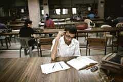 Library of GVRS Government Degree College, Dronachalam in Kurnool	