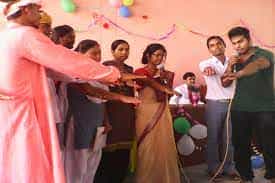 Group photo Eklavya Mahavidyalaya in Banda