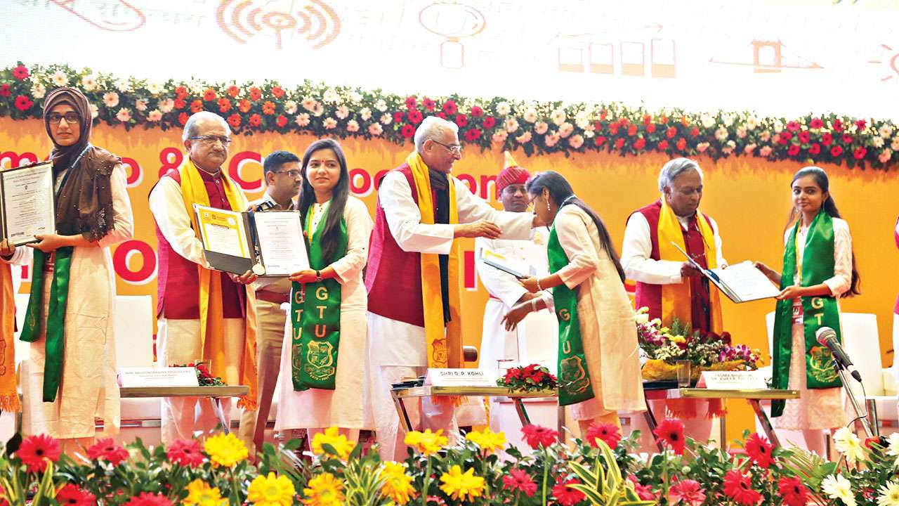 Convocation Gujarat Technological University in Ahmedabad