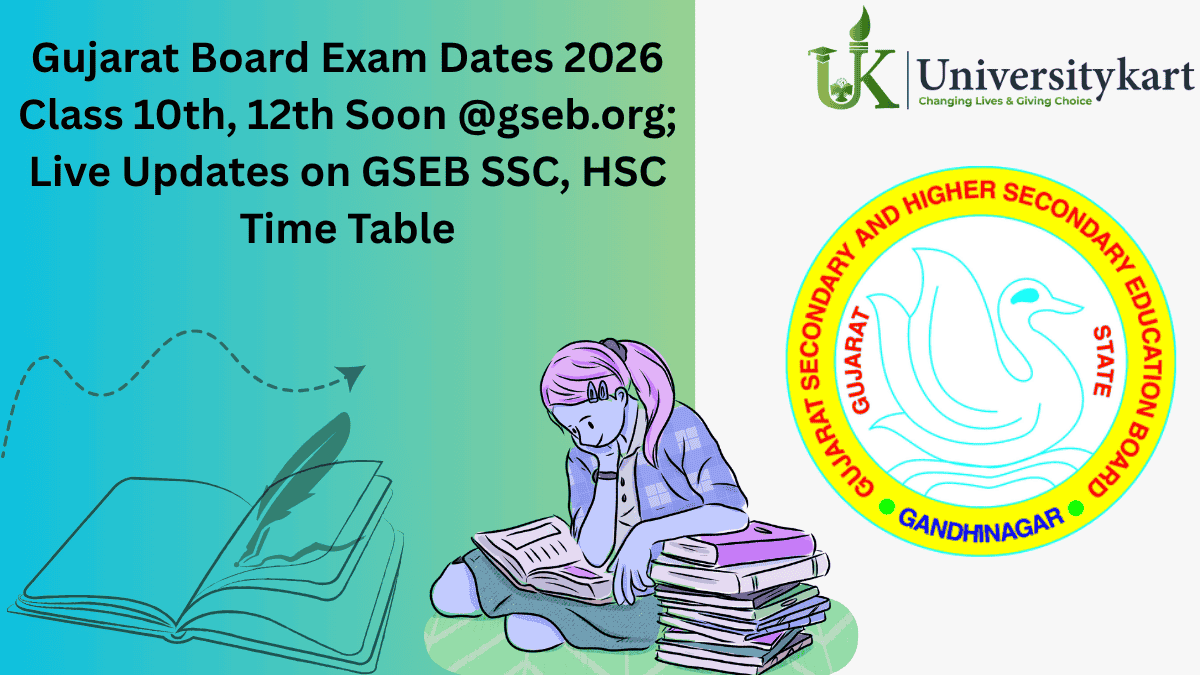 Gujarat Board Exam Dates 2026