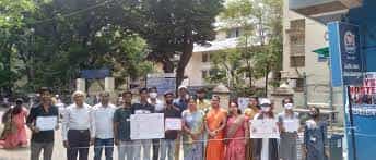 Awareness Rally Photo Bankatlal Badruka College For Information Technology (BBCIT), Hyderabad in Hyderabad