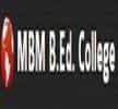 MBM BEd College Logo