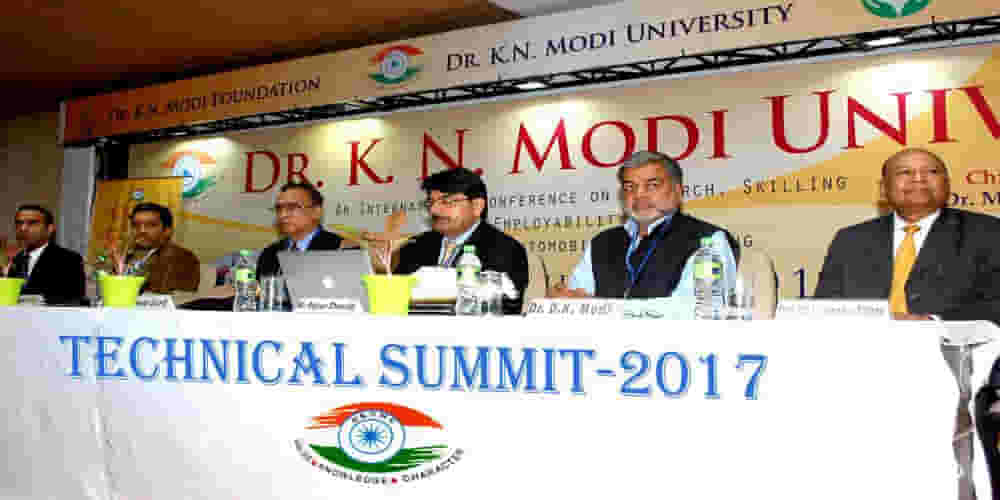 Seminar Dr K N Modi University in Tonk