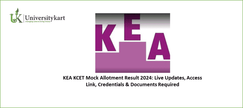KEA KCET Mock Allotment Result 2024