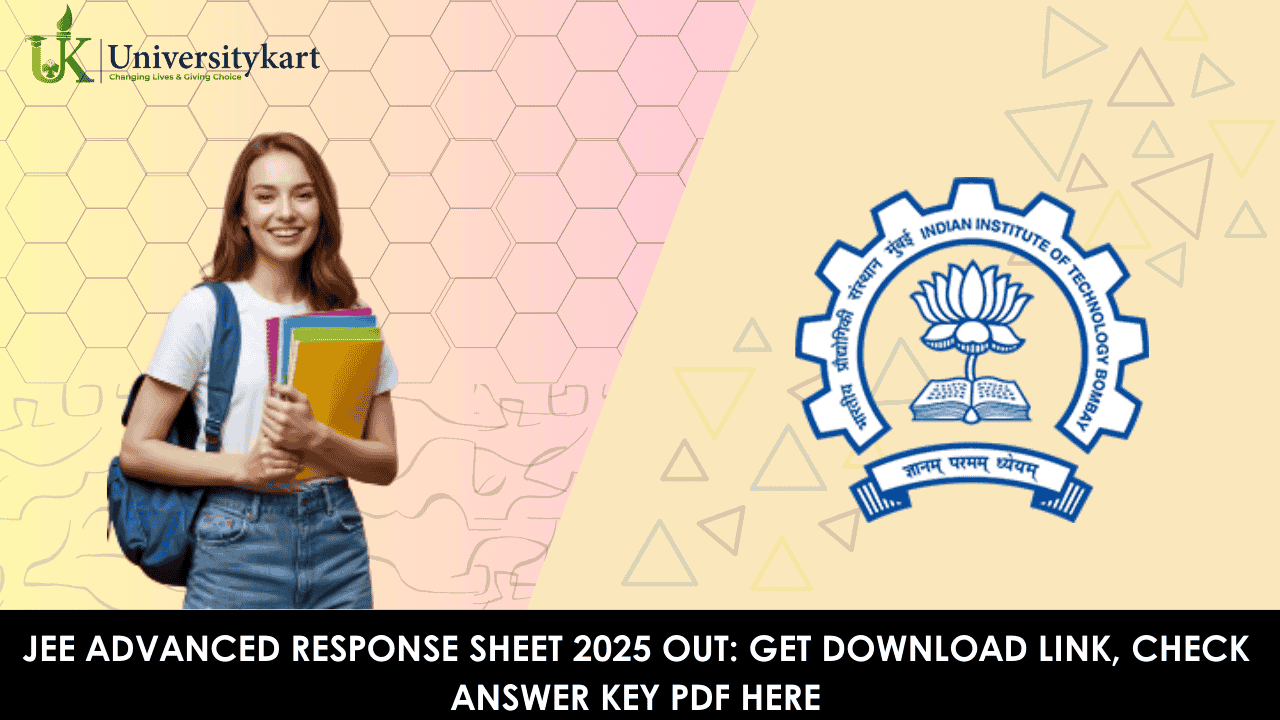 JEE Advanced Response Sheet 2025 Out