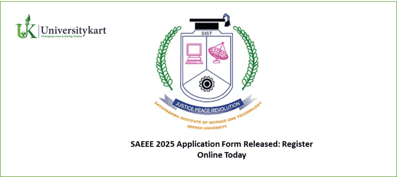 SAEEE 2025 Application Form Released