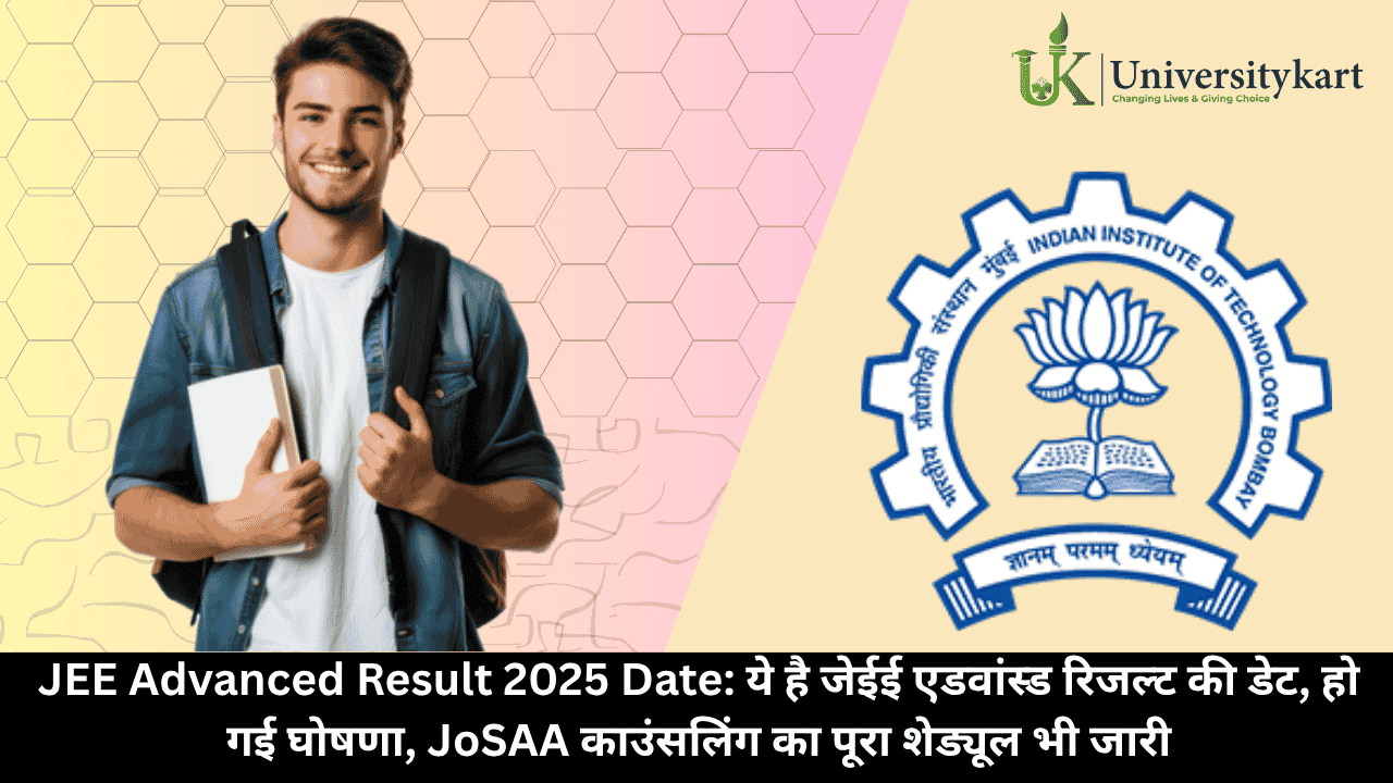 JEE Advanced Result 2025 Date