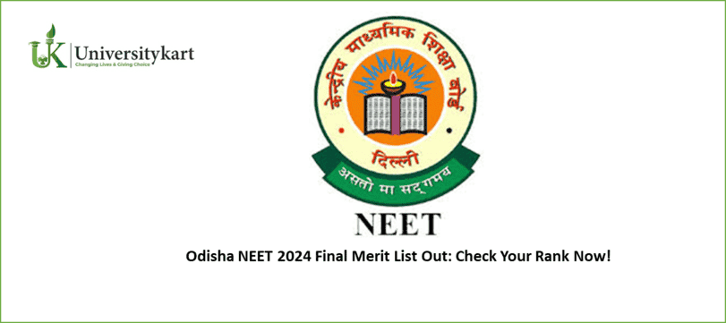 Odisha NEET 2024 Final Merit List Out