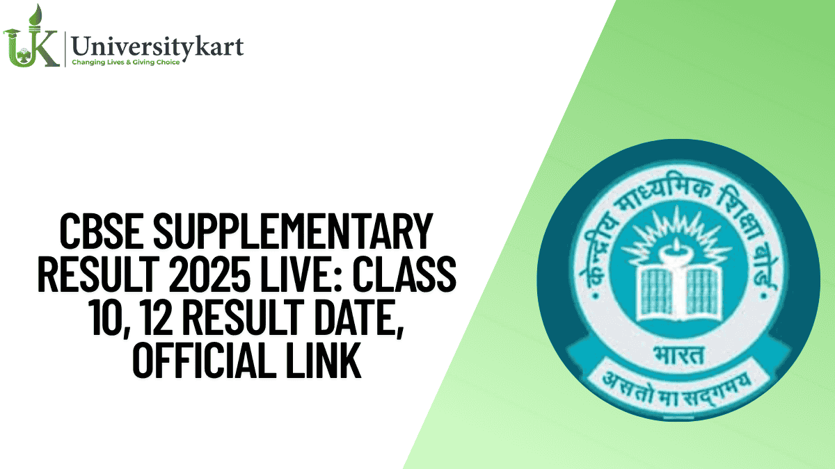 CBSE Supplementary Result 2025 Live