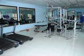 Gymnasium of B.V. Raju College, Bhimavaram in West Godavari	