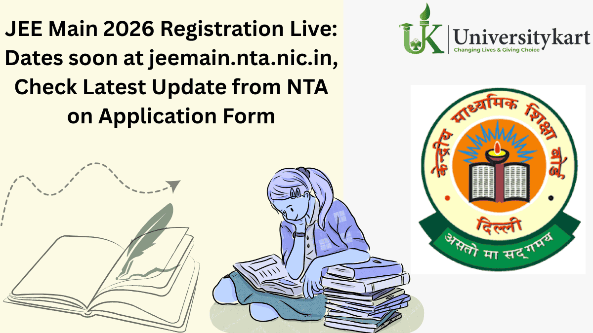 JEE Main 2026 Registration Dates soon