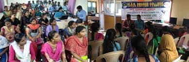 Students of V V And M Degree College, Prakasam in Prakasam
