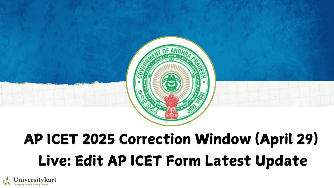AP ICET 2025 Correction Window