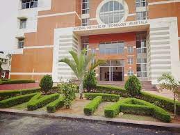 Front gate of  National Institute of Technology, (NIT Agartal) in Agartala