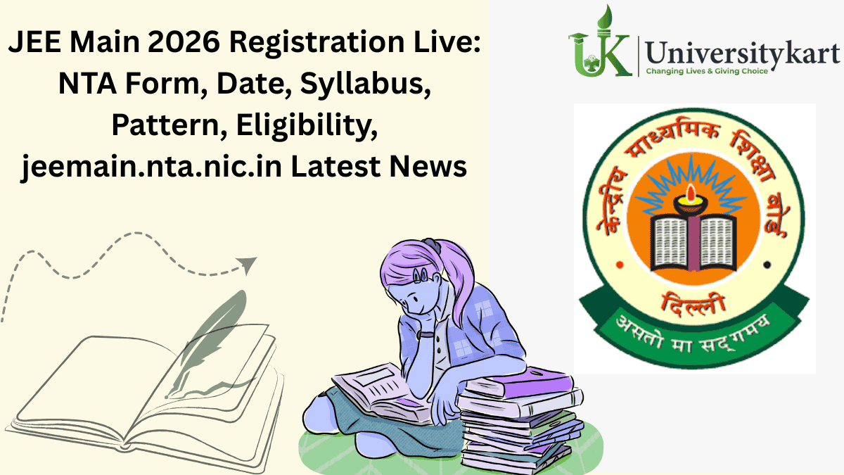 JEE Main 2026 Registration LIVE