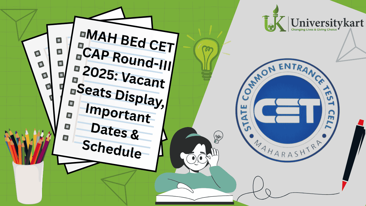 MAH BEd CET CAP Round-III 2025