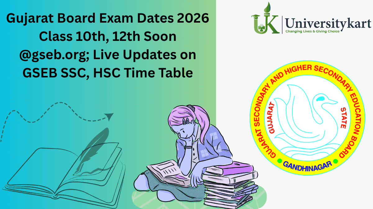 Gujarat Board Exam Dates 2026