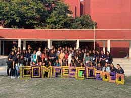Group photo Maitreyi College, New Delhi