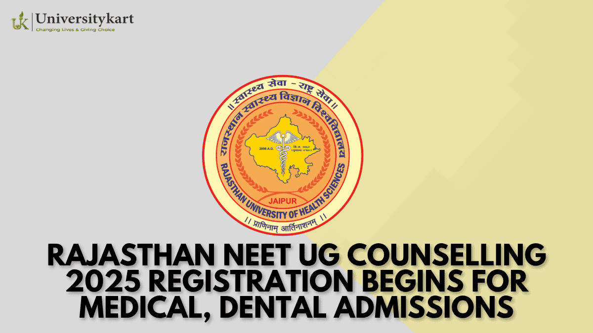 Rajasthan NEET UG counselling 2025