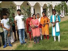 Group photo Niranjan Singh Mahavidyalaya (NSM, Ugu) in Unnao